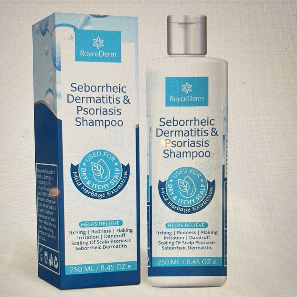 RoyceDerm Seborrheic Dermatitis & Psoriasis Shampoo
